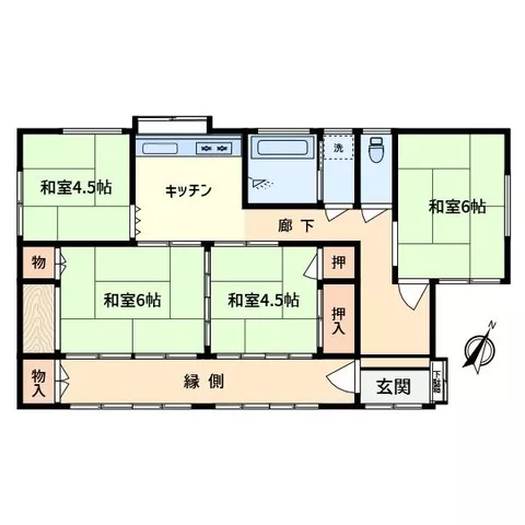 Kiryu City, Aioi-cho 1-chome (Shin-Kiryu Station) 1-story 4K