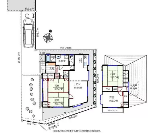 Yokosuka City, Abekura (Kinugasa Station) 2-story 4LDK