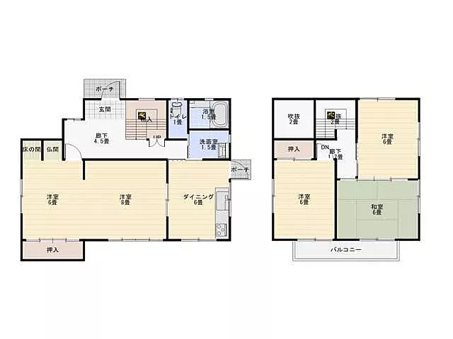 Used single-family home, Aoba 1-chome, Hachinohe City