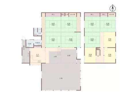 A charming old house with remaining beams and pillars, full of atmosphere. - Image 2