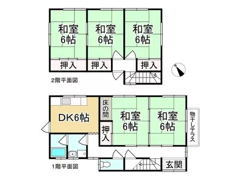 Sakamoto 7-chome, Ōtsu City (Hieizan Sakamoto Station) 2-story 5DK