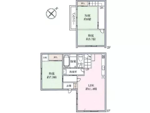 ■ South-facing 3LDK located in a quiet residential area! Great sunlight exposure!