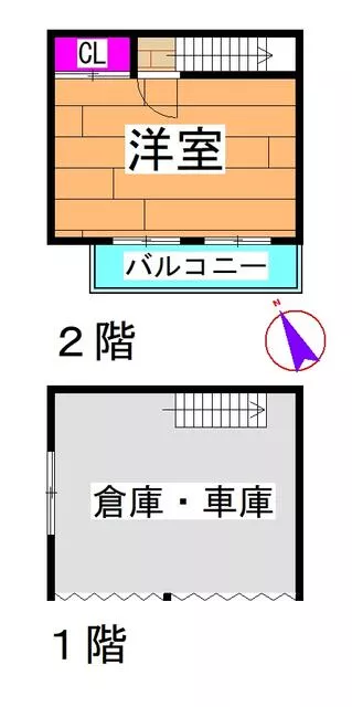 Yokkaichi City, Tomitahama Town (Tomitahama Station) 2-story 6DK