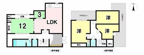 Gifu City, Hino Higashi 7-chome (Shinkano Station), 2-story building, 4LDK