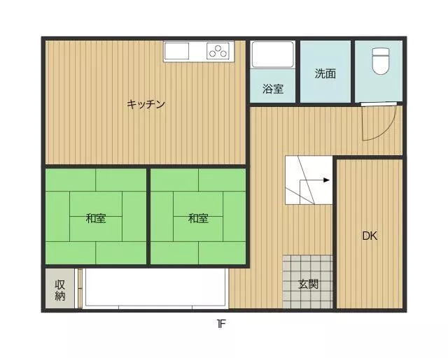 Nagai City, Izumi (Tokiwa Station) 2-story 4LDK
