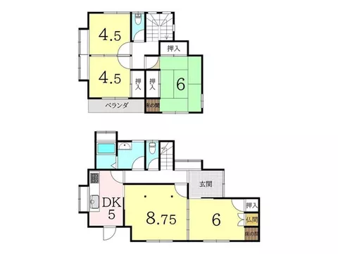 Renovation completed in July! Available for viewing (^^♪ Parking for 2 cars ◎ Quiet residential area - Image 3