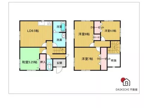 Close to commercial facilities, a convenient living environment♪ All rooms have two sides of sunlight, good sunlight and ventilation!