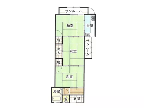 Kitadai (Kureha Station) 3,000,000 yen