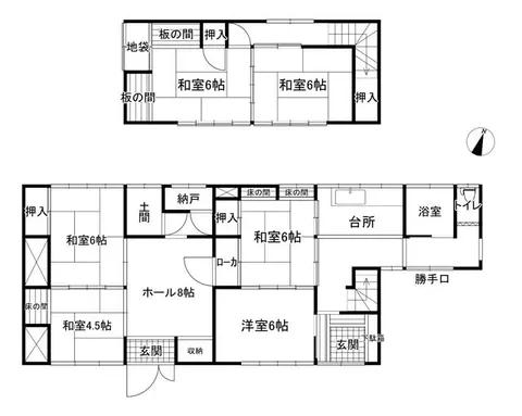 Yamagata City, Zao Hangō, Okada (Zao Station) 2-story 6K - Image 2