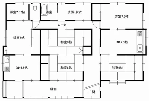 Ebino City Oaza Ura (Kyomachi Onsen Station) Single-story 6SDK