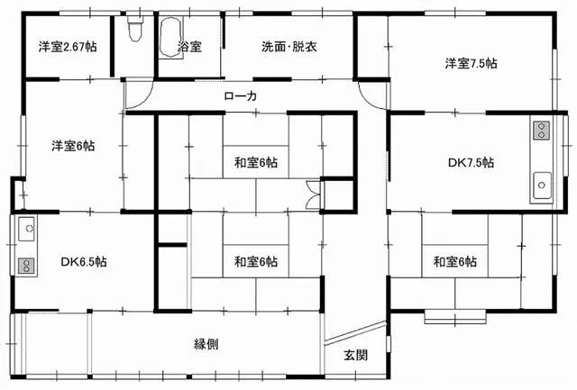 Ebino City Oaza Ura (Kyomachi Onsen Station) Single-story 6SDK