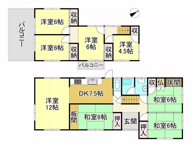 Kurate District Kurate Town Oaza Yahiro (Kurate Station) 2-story 8DK