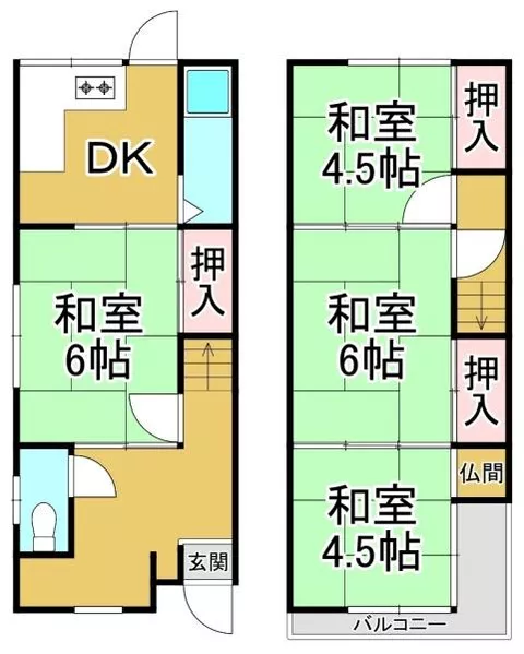 Kashiwara City, Ando-cho (Ando Station) 2-story 4DK