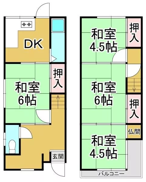 Kashiwara City, Ando-cho (Ando Station) 2-story 4DK