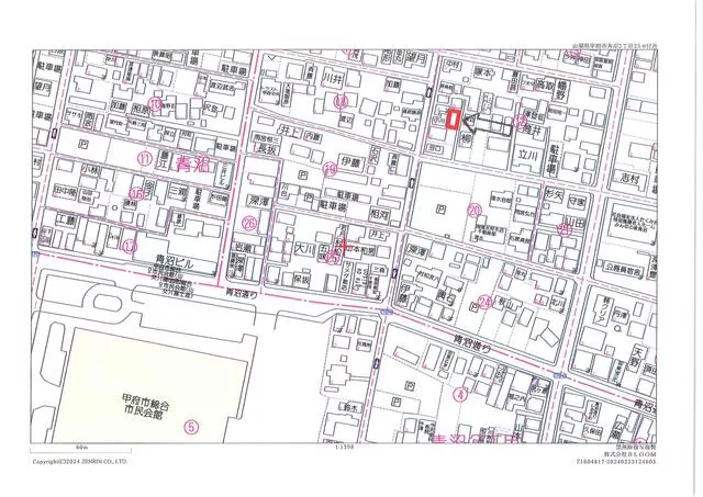 Kofu City, Aonuma 2-chome (Kandate Station) 2-story 3DK