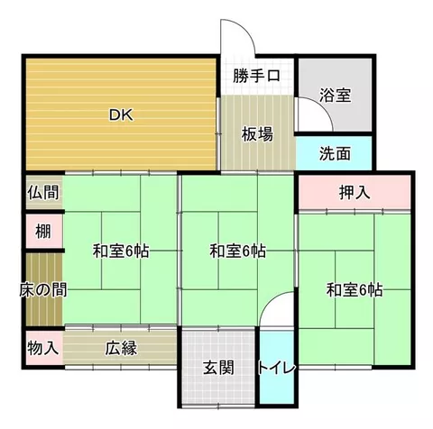 Inazato-cho, Hikone-shi, Hikone (Kawase Sta.) 2F 8LDK

6,000,000 yen