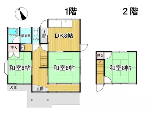 Land over 100 tsubo! Since it is a vacant house, viewings are possible anytime on weekdays and weekends.