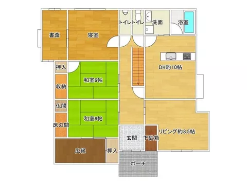Fujiyama, Jonan Town (Matsuhashi Station) 9.8 million yen