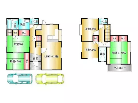 Year 3 of Reiwa: Unit bath and washstand replacement, regular car parking for 2 cars OK - Image 2