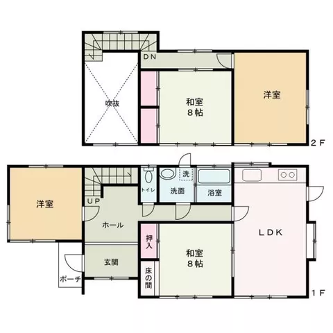 Wakayama City Wakayura Higashi 2-chome (Kimiidera Station) two-story building 4LDK - Image 2