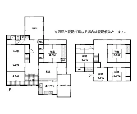 Nanto City Fukumitsu (Fukumitsu Station) 2-story 8K