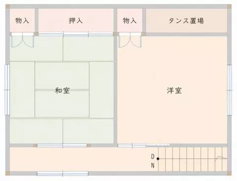 Noshiro City, Koori Orikiri No Me (Higashi-Noshiro Station) 2-story building 8DK