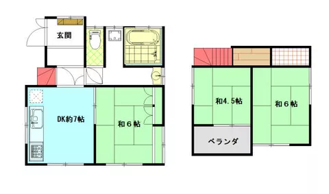 Tokorozawa City, Matsugo (Tokorozawa Station), 2-story, 3DK