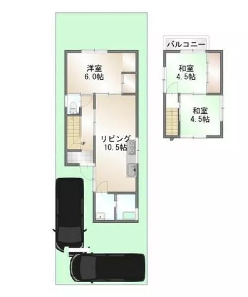 Agawa-gun, Ino Town, Edagawa (Yashiro-dori Station) 2-story 3LDK