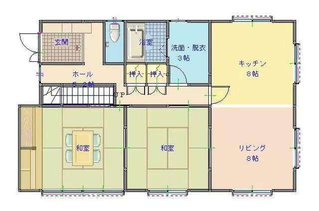 Iizuna Town, Kamishinano District, Oaza Toyono (Mure Station) 2-story 5LDK