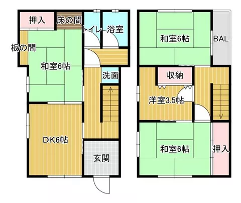 Nara City, Nankin Shumachi 3-chome (Kyōshū Station), 2-story, 4DK - Image 2