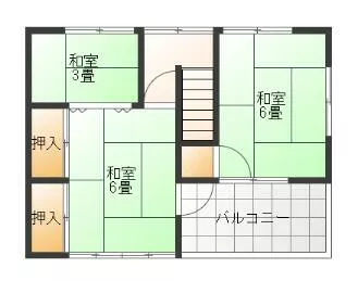 Nishimurayama District, Kahoku Town, Oaza Mizonobe 2-story building 6DK