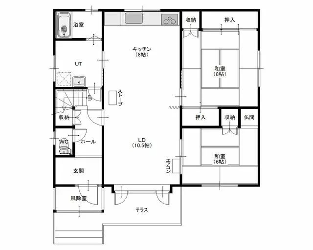 Sapporo City, Higashi Ward, Higashi Naebo 13-jo 2-chome (Kanjodori Higashi Station), 2-story, 4SLDK