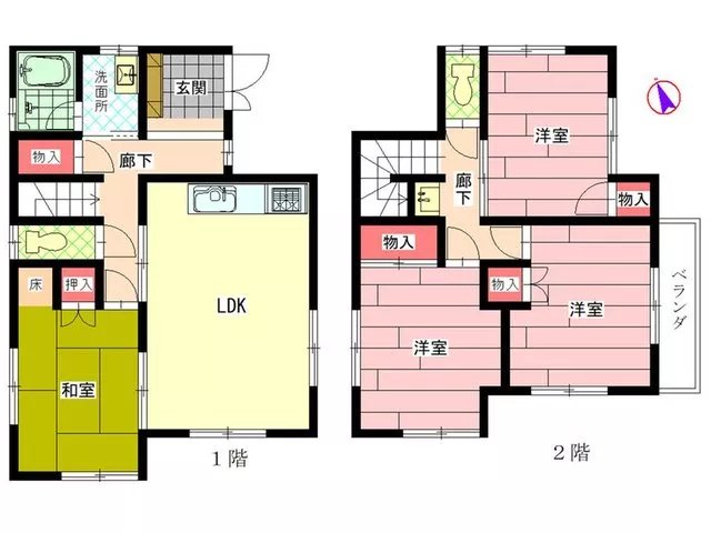 Oide 2 (Nakagawara Station) 10.3 million yen