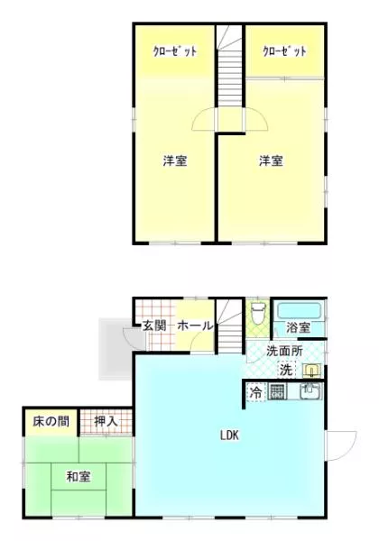 Oide, Takajo-cho, Miyakonojo City (Yamanokuchi Station) 2-story 3LDK