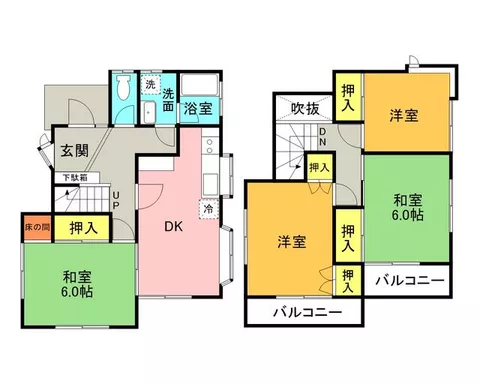 Yoshinogawa City, Kawashima Town, Kawashima Aji Oji (Awakawashima Station) 2-story 4DK