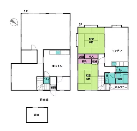 Ito City, Tokusaku (Izu Kogen Station) 2-story building 4LDK - Image 2