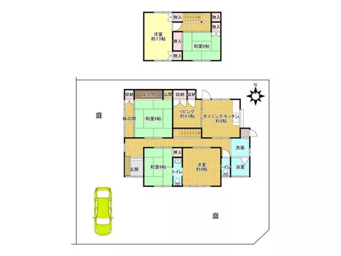 Southeast corner lot, please consider as a site for traditional Japanese-style custom-built construction.