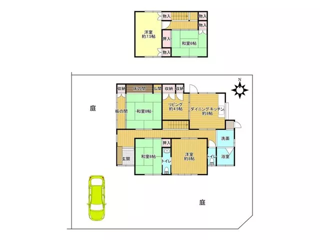 Southeast corner lot, please consider as a site for traditional Japanese-style custom-built construction.