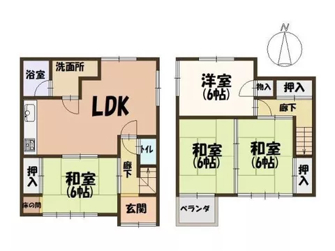 Juichi Town (Shin-Nokuchi Station) 7 million yen