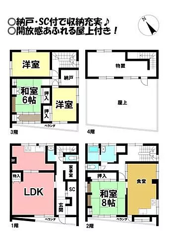 Used single-family home Tomihoncho, used house