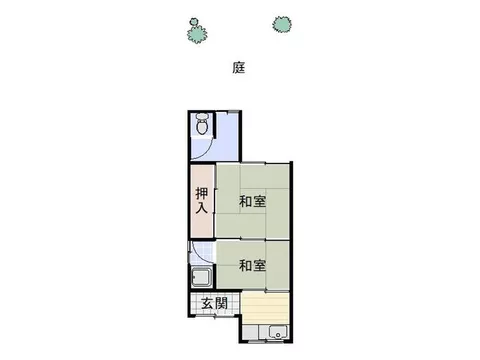 《Single-story home with garden》A living environment within an 8-minute walk to the nearest station, convenience store, and supermarket◎