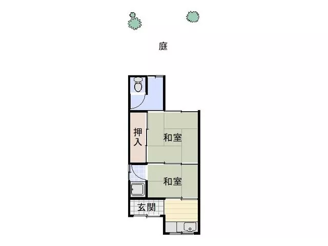 《Single-story home with garden》A living environment within an 8-minute walk to the nearest station, convenience store, and supermarket◎