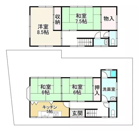 Otsu City, Sakamoto 8-chome (Hieizan Sakamoto Station), 2-story, 4K