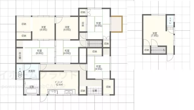 Yoshioka Town, Sasebo City (Nonaka Station) 2-story building 7DK