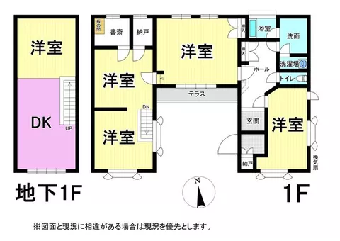 Jukujō, Mizuho City, 1 above ground and 1 below ground building, 4SDK