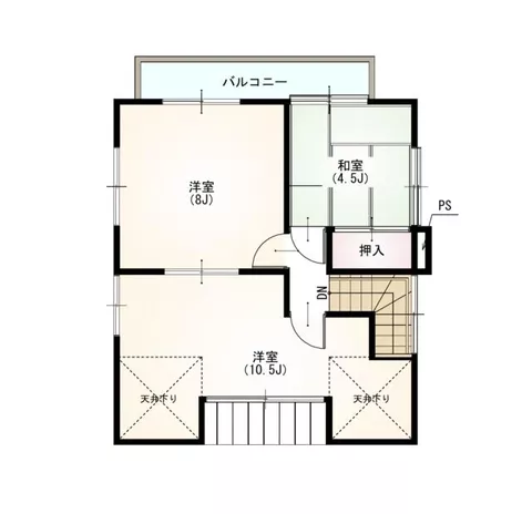 Nakano City, Oaza Mitsuwa (Endoku Station), 2-story, 4LDK