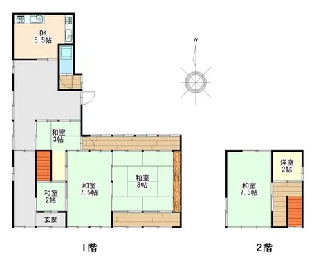Tamba Sasayama City, Yagami Ue (Sasayamaguchi Station) 2-story 4DK