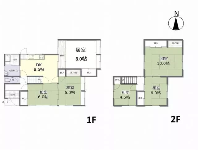 Fuchu City Hirotani Town (Takagi Station) 2-story 6DK