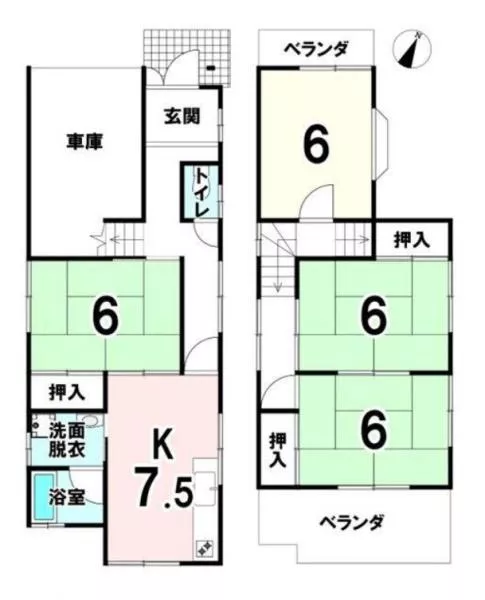 Kamimaki Town, Kitakatsuragi District, Hattoridai 2-chome (Shitumi Station) 2-story 4K