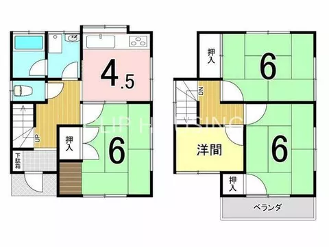 Hachioji City Yokokawacho (Nishi Hachioji Station) 2-story building 3SDK